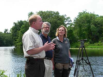 Presenters at the event