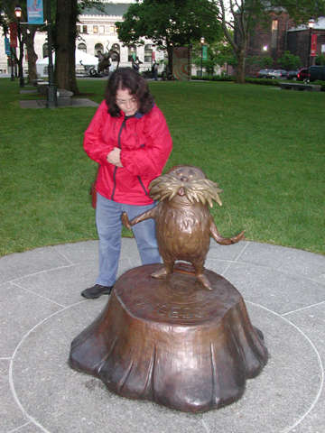 Arlene with the Lorax